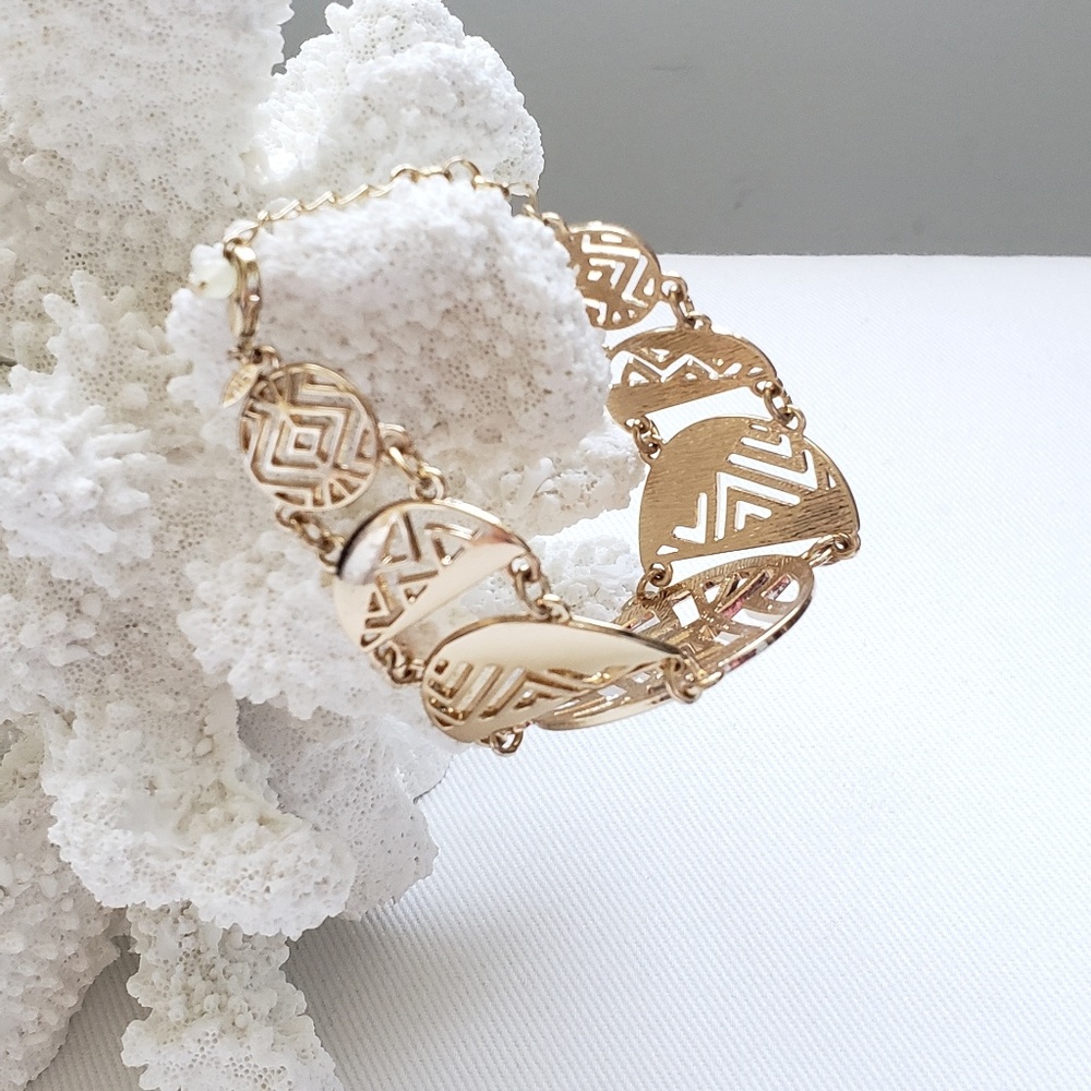 Gold Statement Bracelet